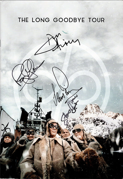 Deep Purple - The Long Goodbye Tour Brochure Signed by 4 Members