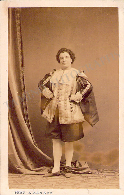 Ugalde, Delphine - Vintage CDV Photo