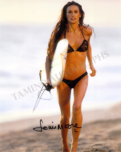 Moore, Demi - Signed Photograph in "Charlie's Angels"