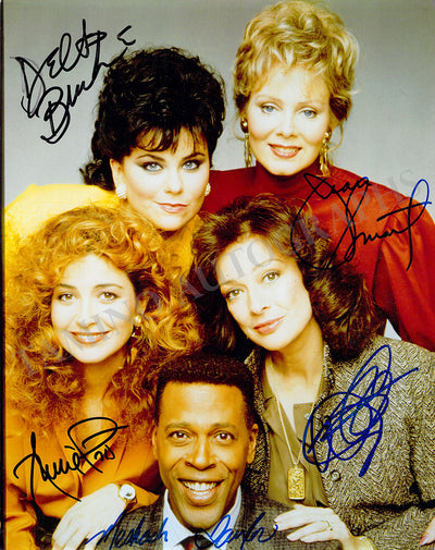 Designing Women - Photograph Signed by Cast