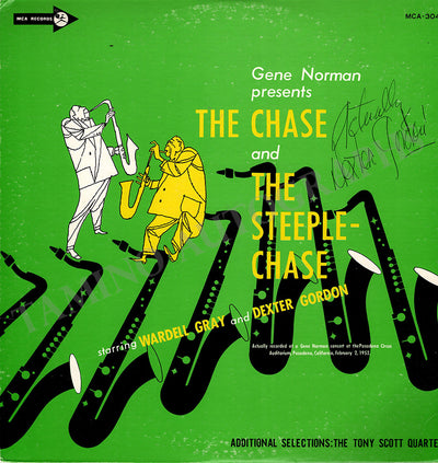 Gordon, Dexter - Signed LP Record "The Chase"
