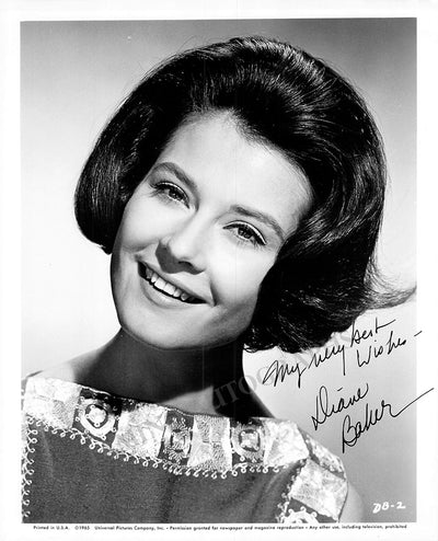 Baker, Diane - Signed Photograph 1965
