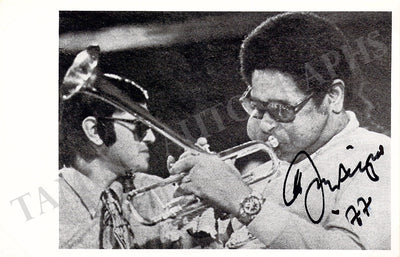 Gillespie, Dizzy - Signed Photograph 1977