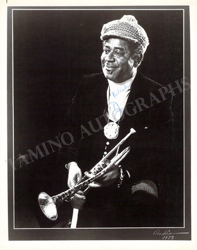Gillespie, Dizzy - Signed Photograph 1984
