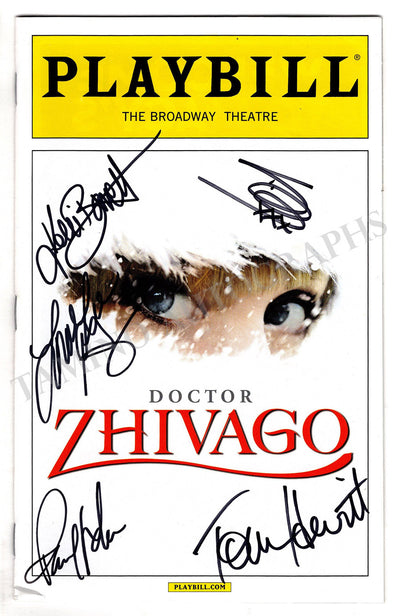 Doctor Zhivago - Signed Broadway Musical Playbill