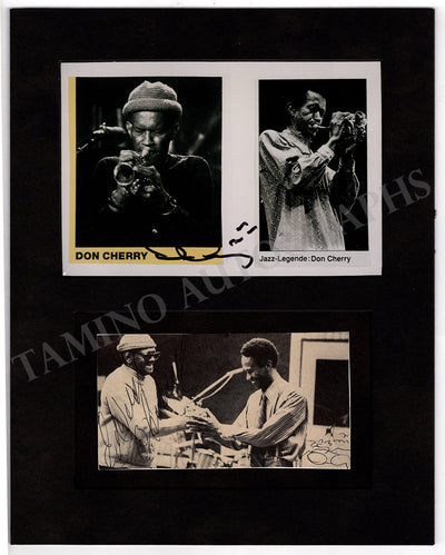 Cherry, Don - Blackwell, Ed - Signed Photograph