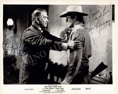 Murray, Don - Wills, Chill - Signed Photograph in "The Hell Bent Kid"