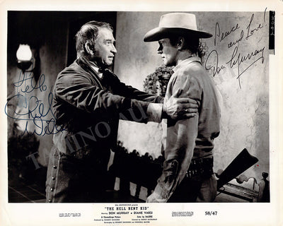 Murray, Don - Wills, Chill - Signed Photo in "The Hell Bent Kid"