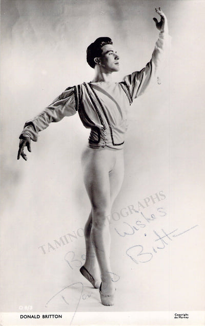 Britton, Donald - Signed Photograph