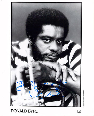 Byrd, Donald - Signed Photograph