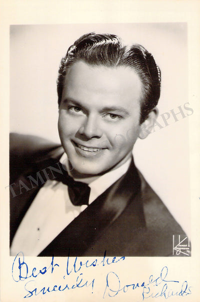 Richards, Donald - Signed Photograph