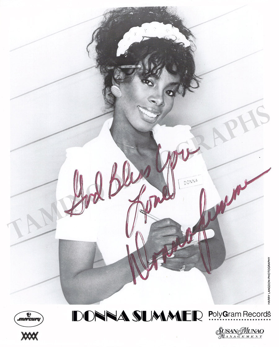 Summer, Donna - Signed Photograph
