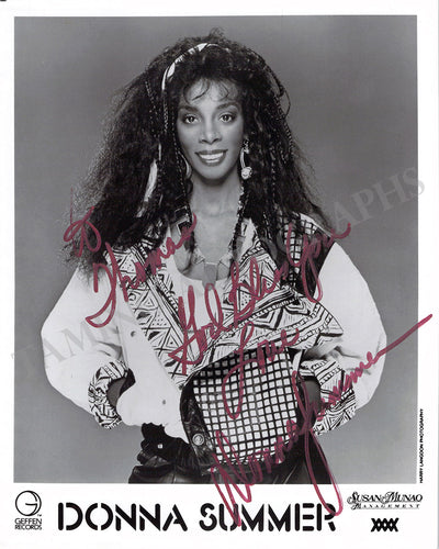 Summer, Donna - Signed Photograph