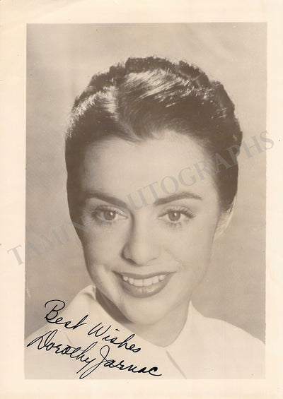 Jarnac, Dorothy - Signed Photograph