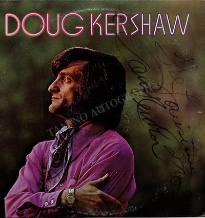 Kershaw, Doug - Signed LP Sleeve "Doug Kershaw"