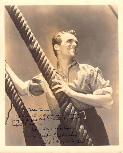 Fairbanks Jr., Douglas - Various Autographs
