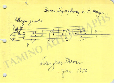 Douglas Moore (1950)