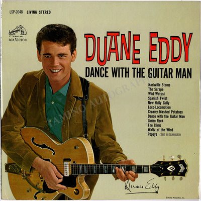 Eddy, Duane - Signed LP Record Sleeve