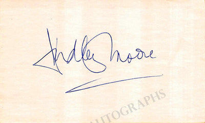 Moore, Dudley - Signed Card