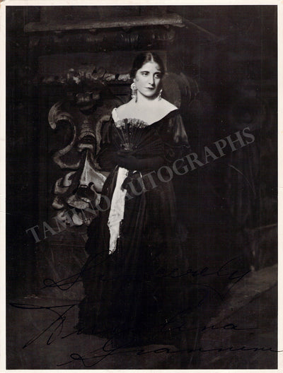 Giannini, Dusolina - Signed Photograph