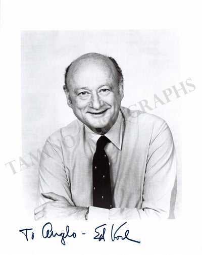 Koch, Ed - Signed Photograph