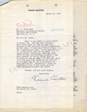 Cantor, Eddie - Typed Letter Signed 1949