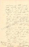 Del Valle de Paz, Edgardo - Set of 3 Autograph Letters Signed 1889 & 1918