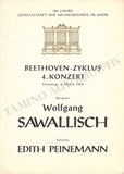 Peinemann, Edith - Sawallisch, Wolfgang - Concert Program Vienna 1962