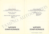 Peinemann, Edith - Sawallisch, Wolfgang - Concert Program Vienna 1962