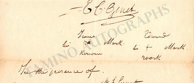 Genet, Edmond-Charles - Signature Cut