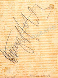 Eysler, Edmund - Autograph Music Quote Signed 1932