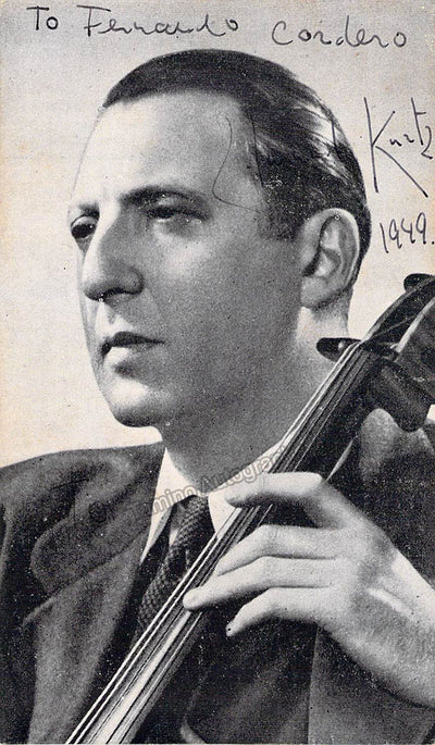 Kurtz, Edmund - Signed Photograph 1949