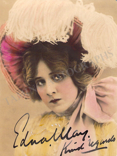 May, Edna - Signed Photo