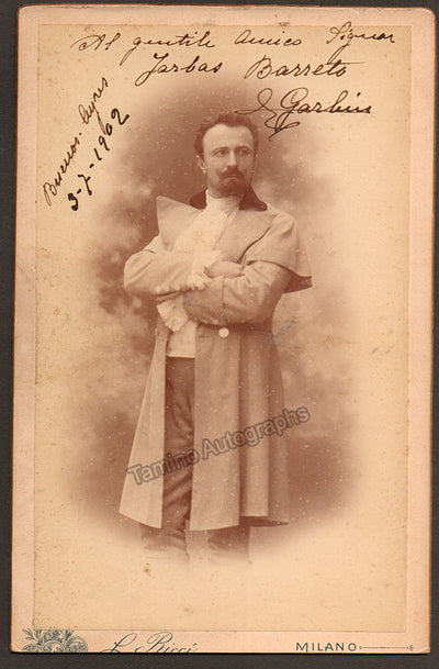 Garbin, Edoardo - Signed Cabinet Photograph in role 1902
