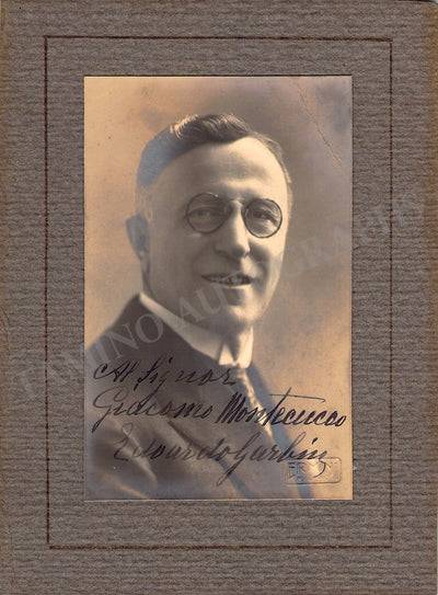 Garbin, Edoardo - Signed Photograph