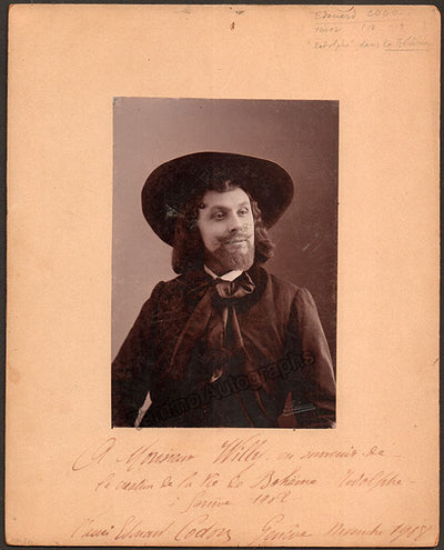 Codou, Edouard - Various Autographs