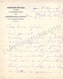 Colonne, Edouard - Autograph Letter Signed 1881