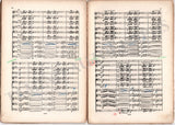 Colonne, Edouard - Signed Score "Capriccio Italiano"