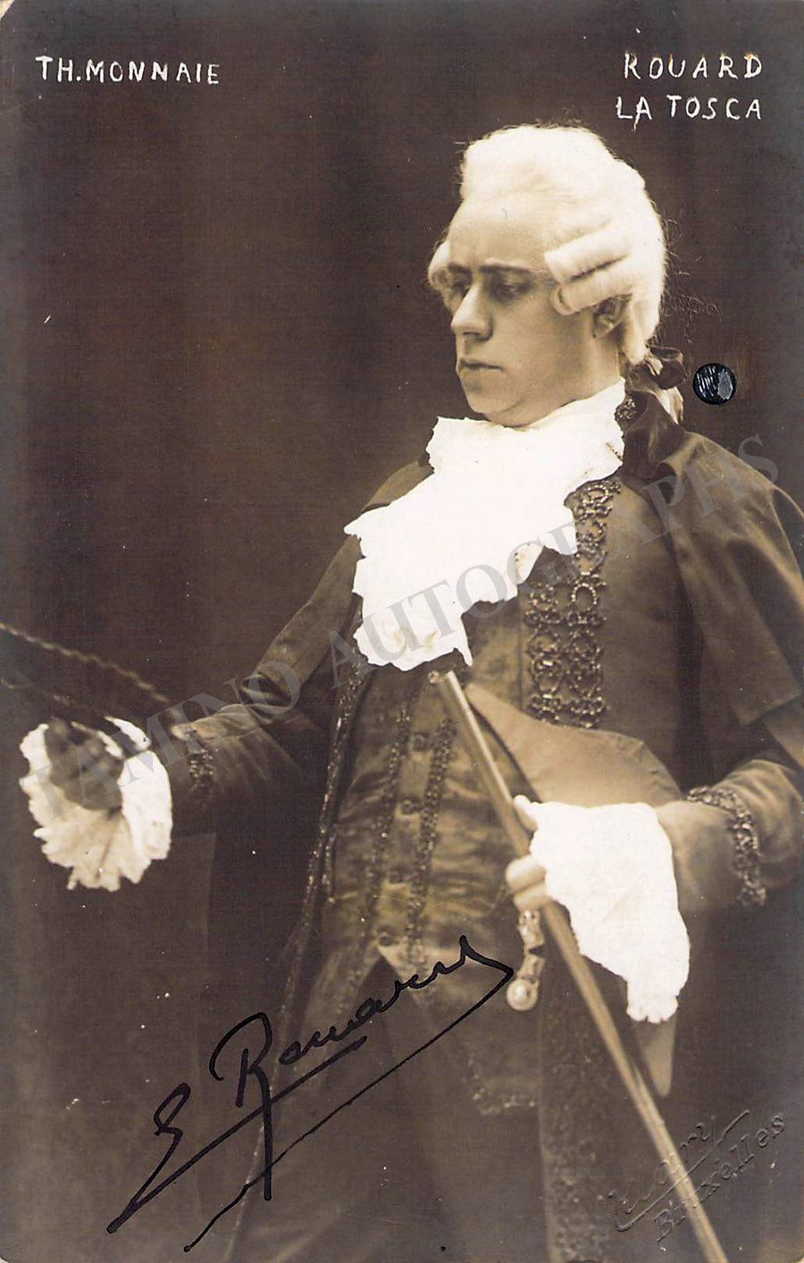 ROUARD, Edouard – Tamino Autographs