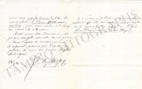 De Hartog, Edouard - Set of 2 Autograph Letters Signed 1852