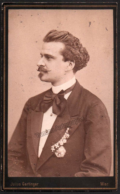 Strauss, Eduard - Vintage CDV Photograph
