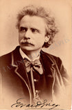 Grieg, Edvard - Signed Cabinet Photograph