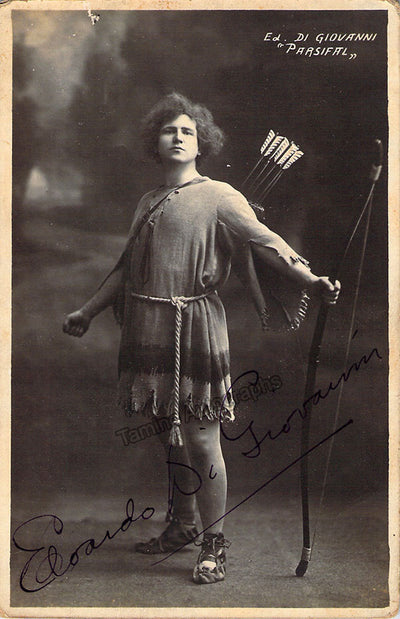 Johnson, Edward - Signed Photograph in Parsifal