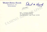 Kennedy, Ted - Typed Letter Signed 1985