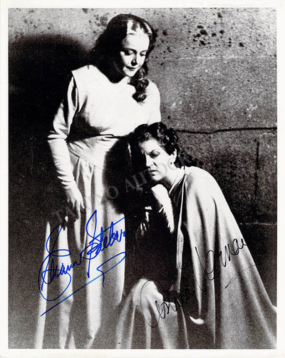 Steber, Eleanor - Varnay, Astrid - Signed Photograph in Lohengrin