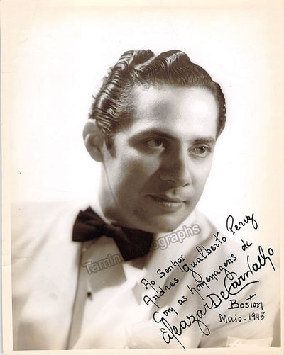De Carvalho, Eleazar - Signed Photograph 1948