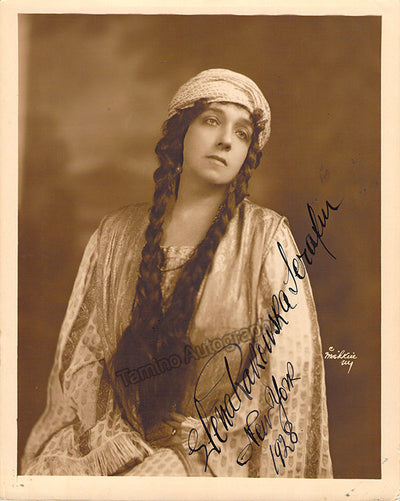 Rakowska, Elena - Signed Photograph in role 1928