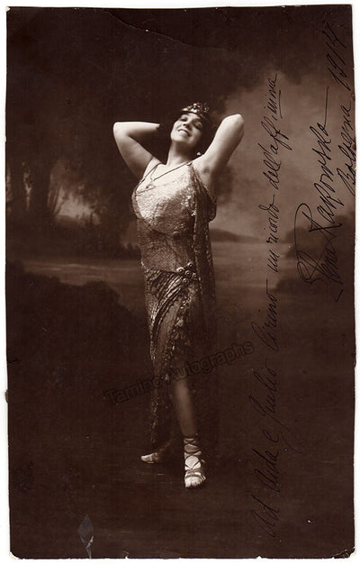 Rakowska, Elena - Signed Photograph in role 1914