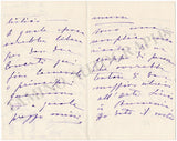 Teodorini, Elena - Set of 4 Autograph Letters Signed