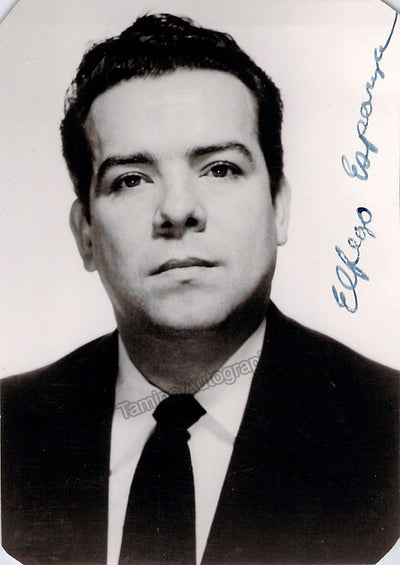 ESPARZA, Elfego (Various Autographs)